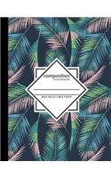 Composition Notebook Wide Ruled Lined Paper