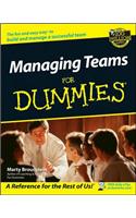Managing Teams For Dummies