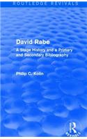 Routledge Revivals: David Rabe (1988)