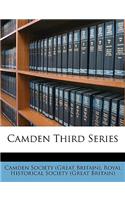 Camden Third Series: (English)