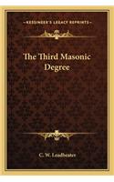 The Third Masonic Degree: (English)