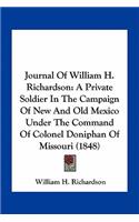 Journal Of William H. Richardson