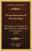 De Remonstrantsche Broederschap