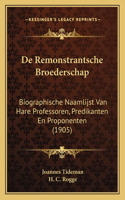 De Remonstrantsche Broederschap