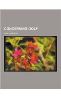 Concerning Golf