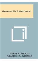 Memoirs Of A Merchant