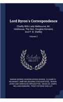 Lord Byron's Correspondence