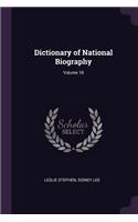 Dictionary of National Biography; Volume 18