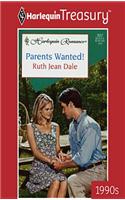 Parents Wanted!