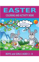 Easter Coloring and Activity Book for Bouncing Bunnies