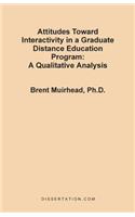 Attitudes Toward Interactivity in a Graduate Distance Education Program