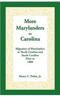 More Marylanders to Carolina