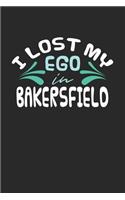 I lost my ego in Bakersfield: 6x9 - notebook - dot grid - city of birth