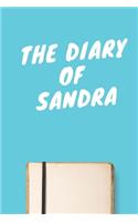 The Diary Of Sandra A beautiful personalized