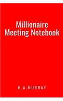 Millionaire Meeting Notebook