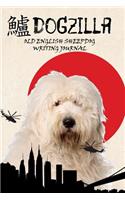 Dogzilla Old English Sheepdog Writing Journal