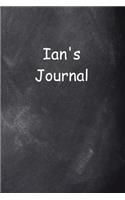 Ian Personalized Name Journal Custom Name Gift Idea Ian