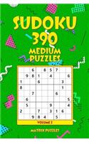 SUDOKU 390 Medium Puzzles