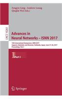 Advances in Neural Networks - Isnn 2017