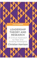 Leadership Theory and Research