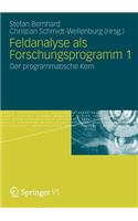 Feldanalyse ALS Forschungsprogramm 1