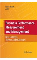 Business Performance Measurement and Management