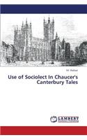 Use of Sociolect in Chaucer's Canterbury Tales
