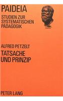 Tatsache Und Prinzip