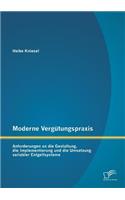 Moderne Vergütungspraxis: Anforderungen an die Gestaltung, die Implementierung und die Umsetzung variabler Entgeltsysteme(German)