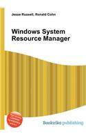 Windows System Resource Manager: (English)