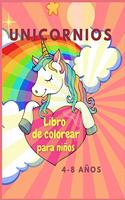 Libro para colorear de unicornios