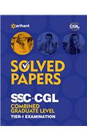 Solved Papers (upto 2015) SSC CGL Combined Graduate Level  Pre. Examination Tier 1