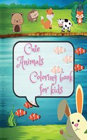 Cute animals coloring book for kids