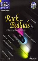 Rock Ballads-16 Famous Rock Classics Schott Piano Lounge piano