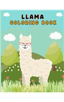 llama coloring book