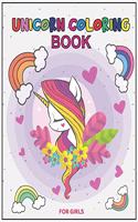 Unicorn Coloring Book For Girls Ages 4-9