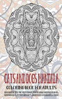 Cats and Dogs Mandala - Coloring Book for adults - Havanese, Exotic Shorthair, Anatolian Shepherd Dogs, German Rex, Petits Bassets Griffons Vendeens, other