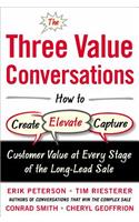 Three Value Conversations: How to Create, Elevate, and Capture Customer Value at Every Stage of the Long-Lead Sale: How to Create, Elevate, and Capture Customer Value at Every Stage of the Long-Lead Sale