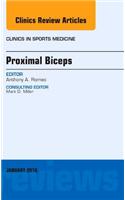 Proximal Biceps, an Issue of Clinics in Sports Medicine: (35 Clinics: Orthopedics)