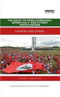 Right to Food Guidelines, Democracy and Citizen Participation