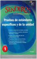 Benchmark and Unit Tests Consumable Grade 1: (Senderos Estándares Comunes)