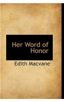 Her Word of Honor