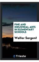Fine and Industrial Arts in Elementary Schools
