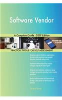 Software Vendor A Complete Guide - 2019 Edition