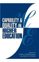 Capability and Quality in Higher Education