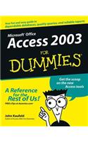 Access 2003 For Dummies