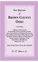 History of Brown County, Ohio