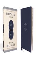 Niv/NVI Bilingual Bible, Leathersoft, Navy / Niv/NVI Biblia Bilingüe, Leathersoft, Azul Añil