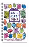 Dodo Pad Academic 2022-2023 Mid Year Desk Diary, Academic Year, Week to View