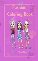 Fashion Coloring Book for girls